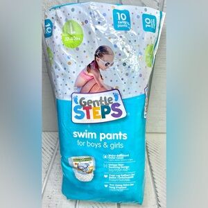 Gentle Steps Swim Pants For Boys And Girls Size Large 32-40 Lbs. 10 Pack NEW